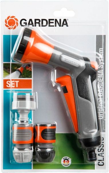 Пістолет для поливу Gardena комплект коннекторів 18299-34 