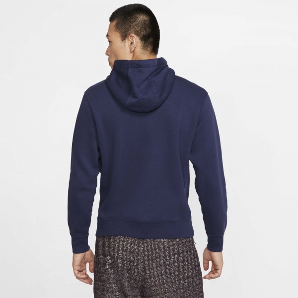 Джемпер Nike M NSW CLUB HOODIE PO BB GX BV2973-410 р. M синий
