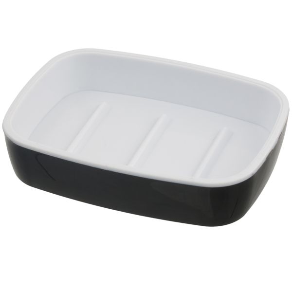 Мыльница Luna HA004 E черная