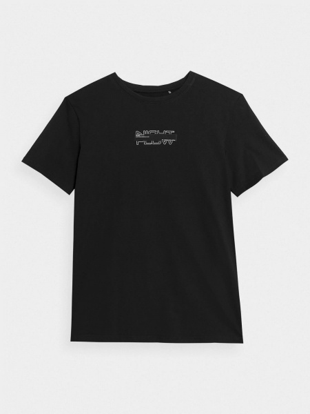 Футболка 4F TSHIRT M0945 4FAW22TTSHM0945-20S р.M черный