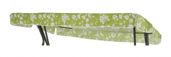 Качели с навесом Patio Milano зеленый принт 220х157х134 см 461641 