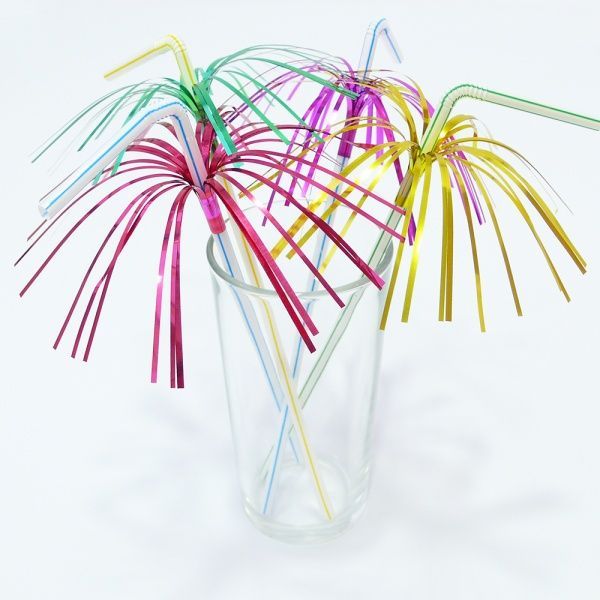 Набір Party House трубочки з дощиком 18 шт.