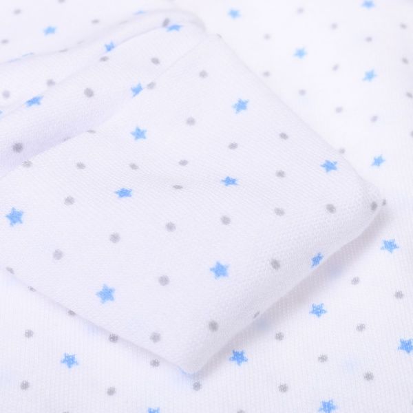 Льоля дитяча Baby Veres Hello Bunny р.62 біло-блакитний 