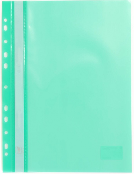 Скоросшиватель А4 с перфорацией зеленый UP! (Underprice)