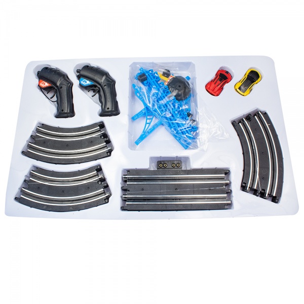 Игровой набор Qunxing Toys Кольцевые гонки 1:64 JJ.146-1