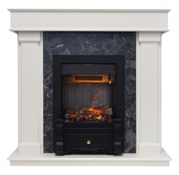 Камінокомплект ASTRA FLAME Артеміда BLACK + Прометей