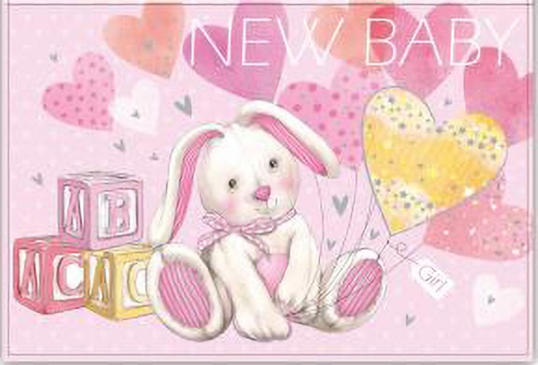 Листівка вітальна POP-UP з 3D-малюнком всередині та з конвертом 