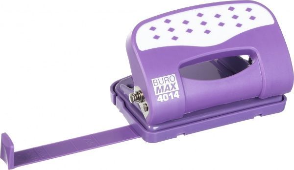 Дырокол с пластиковой накладкой 12 листов