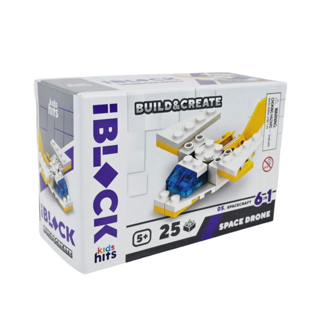 Конструктор Iblock Kids hits JUNIOR Космос (в ассортименте) KH51/003