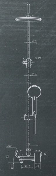 Душова система Scandispa Runa FS2003