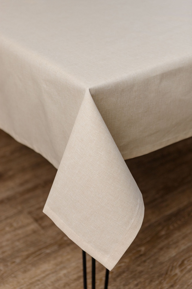 Скатерть Магнолия 133x133 см ваниль La Nuit