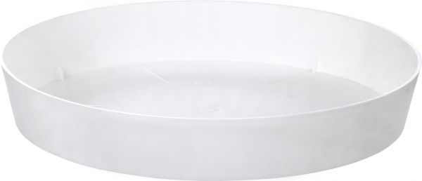 Поддон пластиковый Plastiken Plato TES круглый (8728 б) белый 