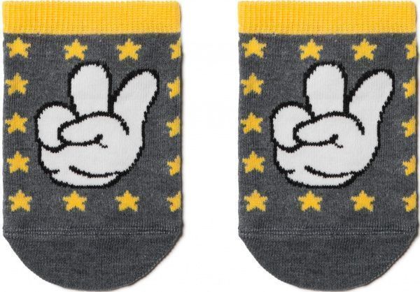 Носки детские Conte-Kids CK Active (ультракороткие) 17С-87СП 330 р.18 темно-серый 