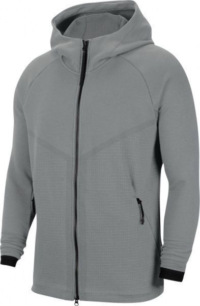 Джемпер Nike M NSW TCH PCK WR HOODIE FZ ENG CJ5147-073 р. M сірий