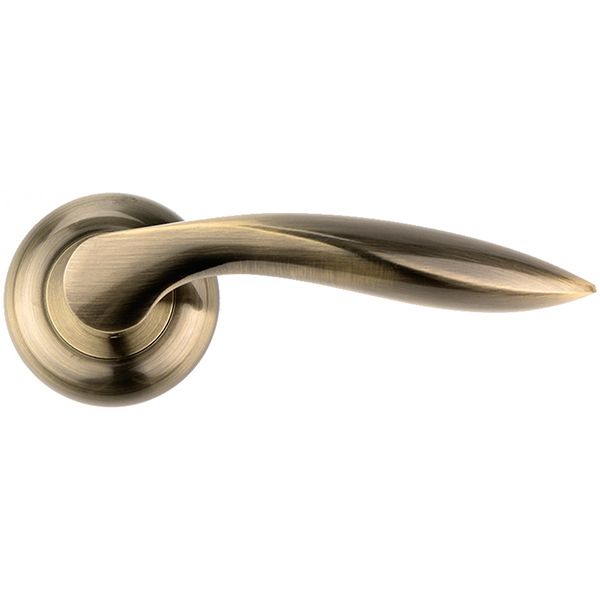 Ручка дверная модель №25 старая бронза