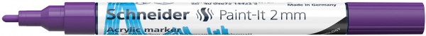 Маркер акриловий Schneider Paint-it 310 2 мм S120108 фіолетовий 