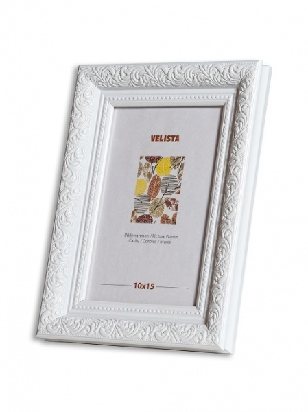 Рамка для фото Velista 30E-015Mv 1 фото 15x21 см белый 