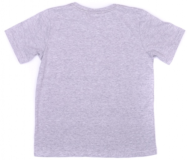 Футболка для хлопчиків Luna Kids Smile р.128 сірий меланж 