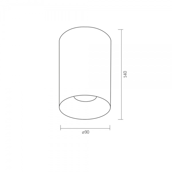 Світильник точковий Videx VL-SPF14A-WB GU10 білий 27154 
