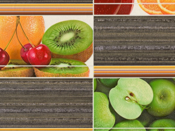 Шпалери вінілові на паперовій основі Слов'янські шпалери Expromt Ківі 5740-10 0,53x10,05 м 