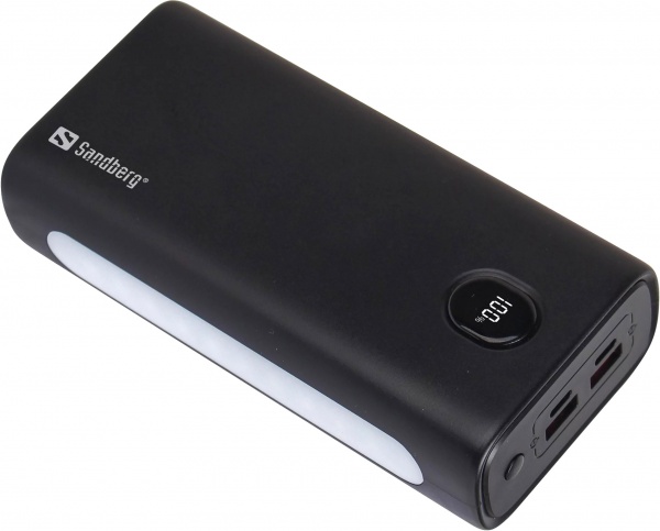Универсальная мобильная батарея Sandberg 30000 mAh black (420-68) 