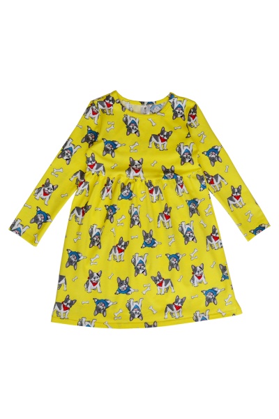 Платье Роза 221203 р.122 желтый 