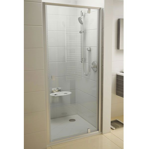 Душевые двери PDOP1-90 (Transp) white 03G70100Z1