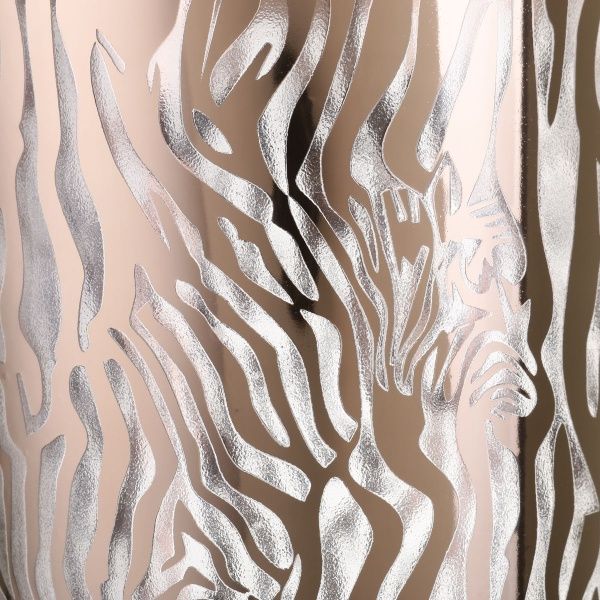 Ваза стеклянная золотая Zebra 13,2х30 см Combi