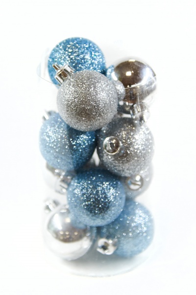 Набор елочных шаров 9002 d65 мм 12,5 см 15 шт./уп. 