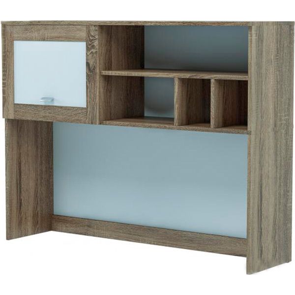 Надбудова до столу Aqua Rodos Malaga біла/дуб сонома