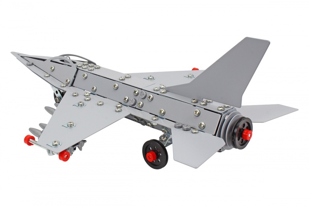 Конструктор металлический ТехноК Истребитель F16 9598
