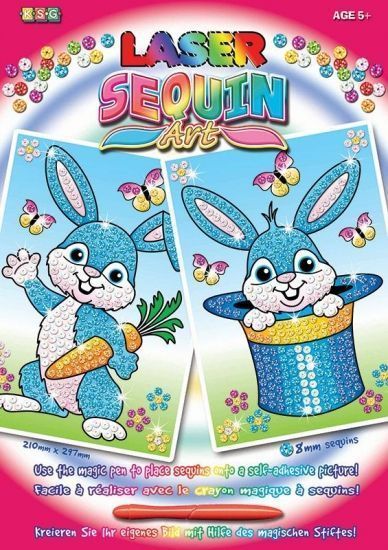 Набор для творчества Sequin Art Laser Кролики SA1320