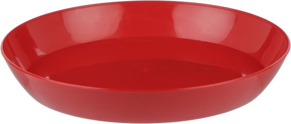 Піддон пластиковий Elsa Карат 130 круглий червоний 