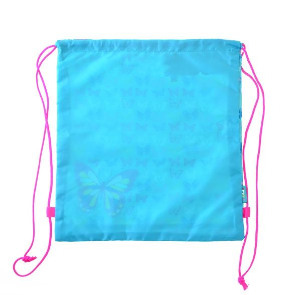 Сумка-мешок Smart SB-01 Butterfly blue 40x35 см карамельное яблоко (555358) 
