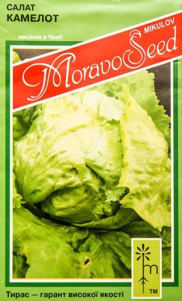 Насіння MoravoSeeds салат Камелот 0,8 г