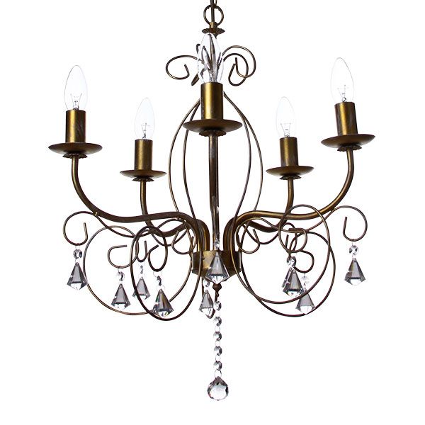 Люстра Vitaluce V1273/5 золотая