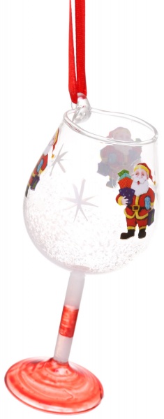 Ялинкова іграшка у формі келиха 10 см 