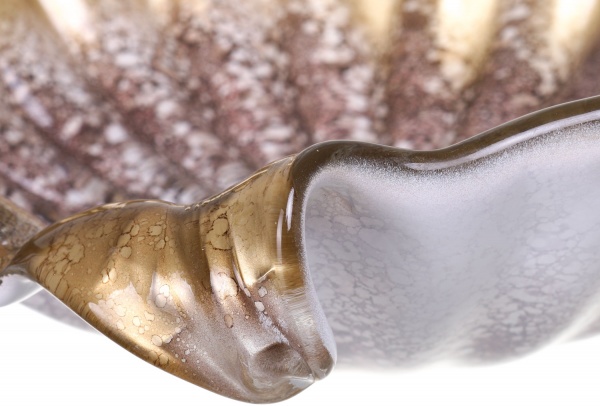 Фруктовниця Gocce 40х16 см золотиста Antonio Tammaro 