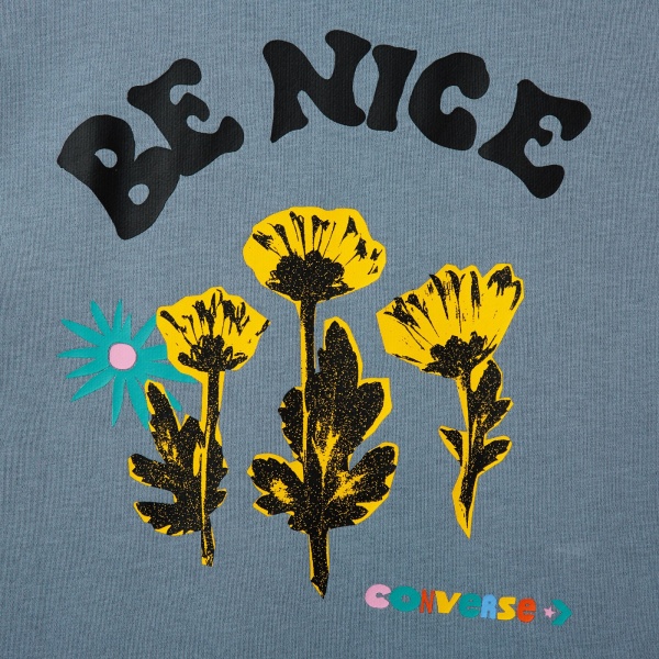 Джемпер Converse Much Love Graphic Hoodie 10023949-494 р. L голубой