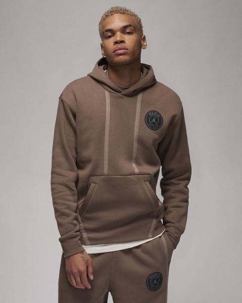 Джемпер Nike M J PSG HBR FLC PO DZ2923-274 р.M бежевий