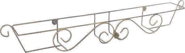 Підставка для квітів Балкон великий 114х14x20 см коричневий 