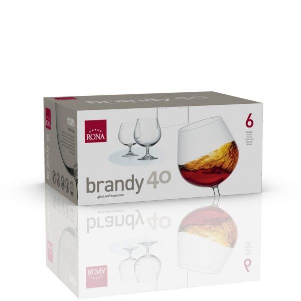 Набор бокалов для коньяка Universal 2570/400 400 мл 6 шт. Rona 