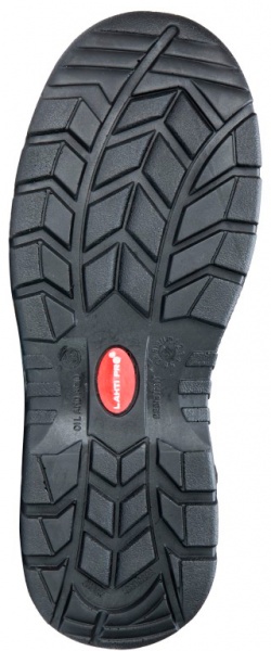 Напівчеревики робочі Lahti Pro р.42 L3040142 чорний із червоним