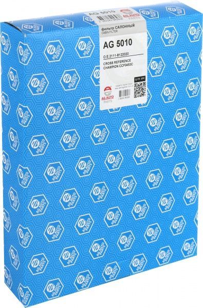 Фільтр повітряний AG Autoparts AG 5010 