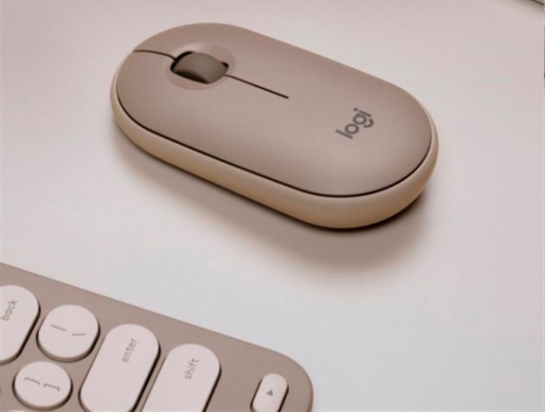 Мышка Logitech Pebble M350 Wireless Mouse sand (L910-006751) 
