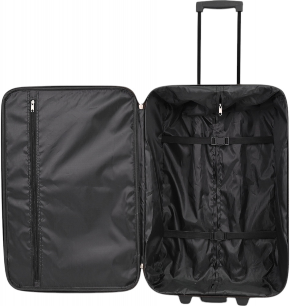 Валіза Compass MS-2502 80 л коричневий 46x27x74 см L