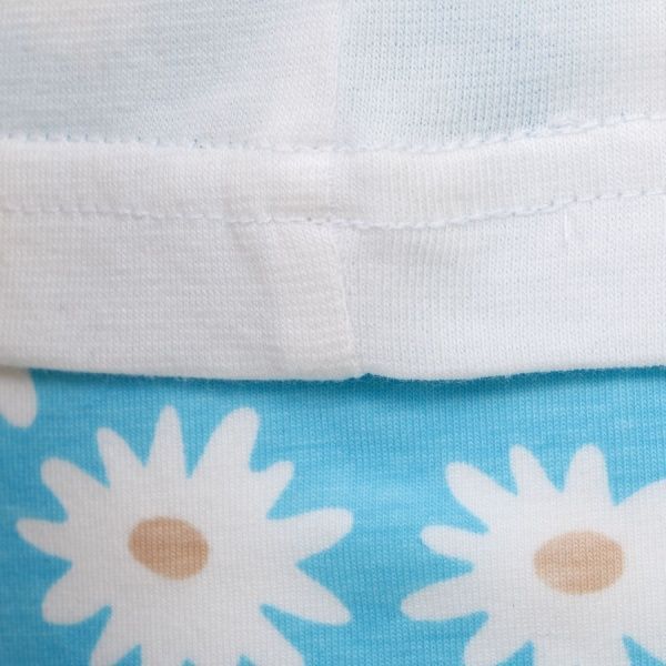 Пижама для девочек Danaya р.116 белый/голубой B19-121 