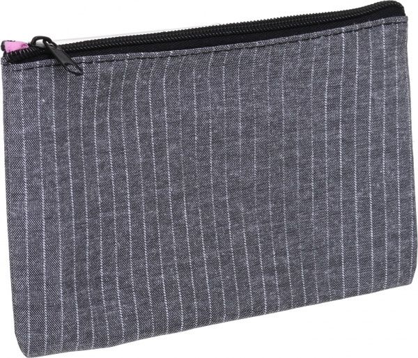 Набір косметичок Квітка В107-6 темно-сірий 