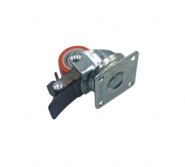 Ролик меблевий поворотний з фіксатором D35 Н54 Burak