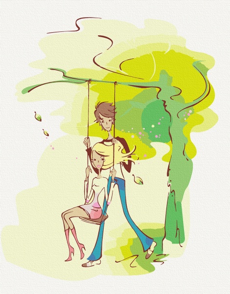 Картина за номерами Почуття. Побачення 10254-AC 30х38 см ArtCraft 